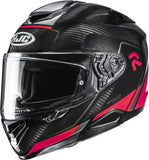 Casco Integrale Per Moto Hjc Rpha 72 Carbon Carbon Fiber (P.I.M. Plus Carbon) Mc1 Fynex Taglia 07 S