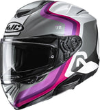 Casco Integrale Per Moto Hjc Rpha 72 P.I.M. Plus (Carbon/Aramid/Glass Fiber) Mc8 Ernem Taglia 06 Xs