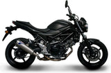 Terminale Di Scarico Con Omologazione Suono Relevance Acciaio Inox Coppa Carbonio - Termignoni Compatibile Con Suzuki Sv 650 (2016-2019)