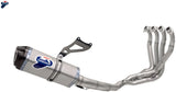 Impianto Di Scarico Completo Senza Omologazione Suono Scream Full Titanio Coppa Carbonio - Termignoni Compatibile Con Suzuki Gsx-R 1000 (2017-2019)