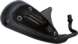 Impianto Di Scarico Completo Non Catalizzato E Senza Omologazione Suono Lv One Evo Acciaio Nero Fondello Carbonio - Leovince Compatibile Con Yamaha Xp 560 T-Max (2020-2024)