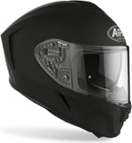 Casco Integrale Per Moto Airoh Spark 2 - Sp211 Thermoplastic Hrt Nero Matto Color Taglia M