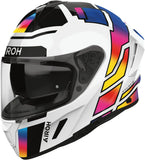 Casco Integrale Per Moto Airoh Spark 2 - Sp2L38 Thermoplastic Hrt Rainbow Gloss Lively Taglia L