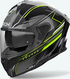 Casco Integrale Per Moto Airoh Spark 2 - Sp2Sh31 Thermoplastic Hrt Giallo Gloss Shadow Taglia Xxl