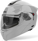 Casco Modulare Per Moto Airoh Specktre - Spec98 Thermoplastic Hrt Cemento Grigio Gloss Color Taglia Xl