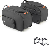 Side Bags St105 + Side Bags Holder - Kappa Moto Compatible With Aprilia Tuono 660 (2021-2023)
