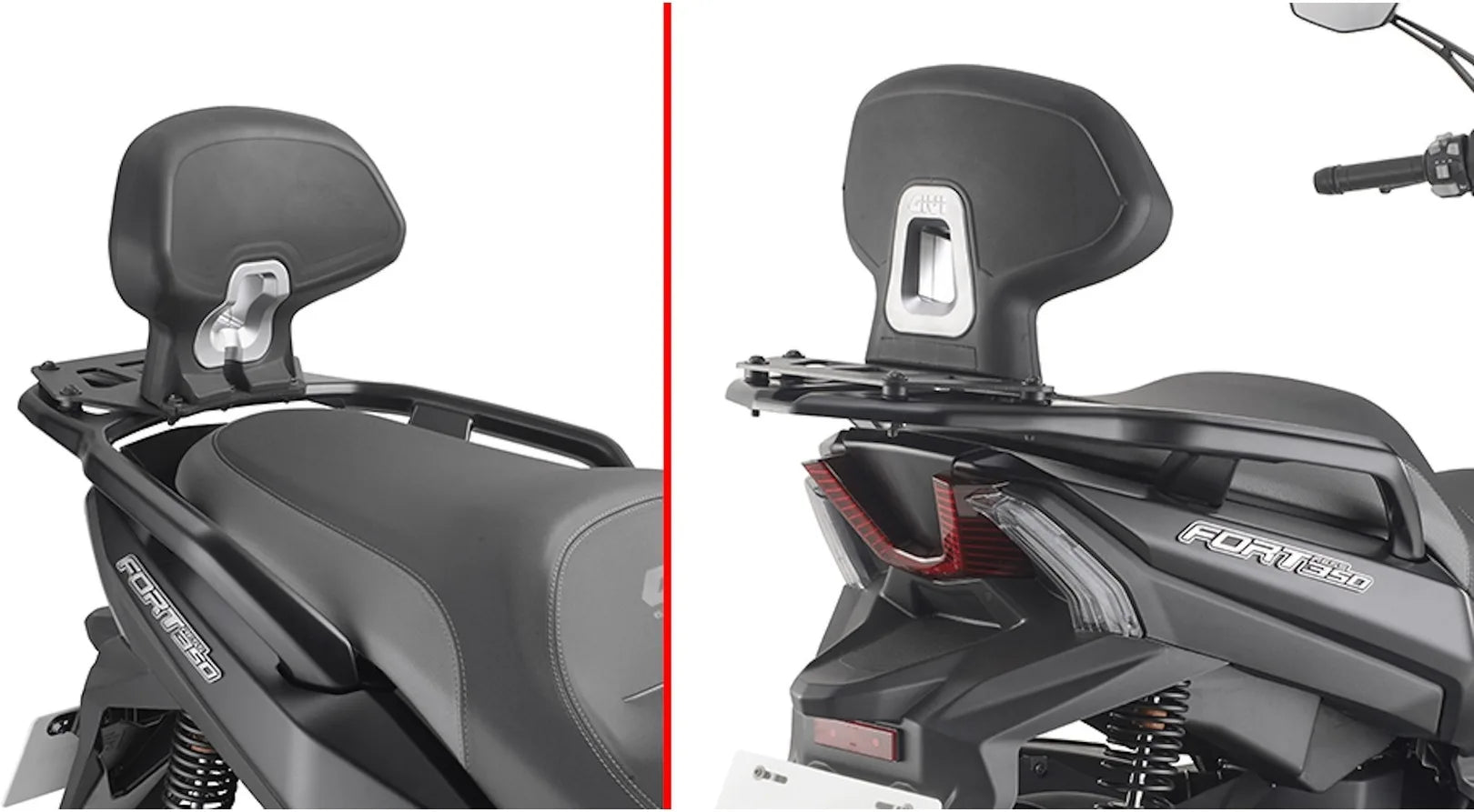 Schienalino - Givi Compatibile Con Qj Motor Fort 350 (2024)