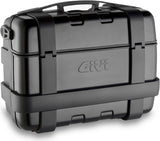 Monokey Trekker Black Aluminium Top Case - 33 Lt Trekker Aluminium - Givi Compatible With Honda Cmx 1100 Rebel (2021-2024)