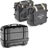 Bauletto + Borse Laterali Trekker Canyon Nero 83 Lt Trekker Canyon Plastica - Givi Compatibile Con Honda Cb 650 R (2021-2023)