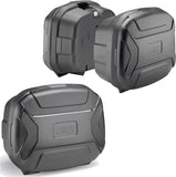 Bauletto + Valigie Laterali Trekker Lite Nero 105 Lt Trekker Lite Plastica - Givi Compatibile Con Honda Nc 700 X (2012-2013)