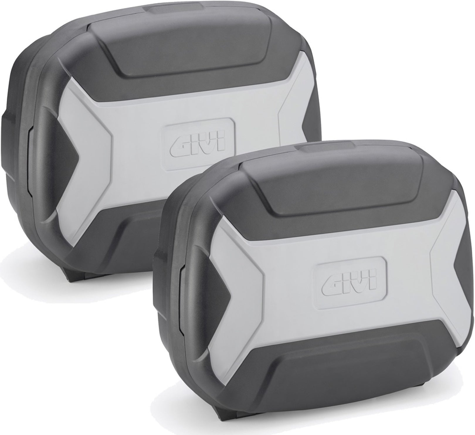 Valigie Laterali Monokey Trekker Lite Grigio 70 Lt Trekker Lite Plastica - Givi Compatibile Con Moto Guzzi V85 Tt (2019-2023)