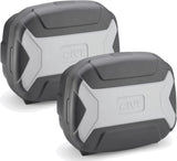 Valigie Laterali Monokey Trekker Lite Grigio 70 Lt Trekker Lite Plastica - Givi Compatibile Con Bmw R 1200 Gs (2004-2012)