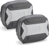 Monokey Trekker Lite Gray Side Cases - 70 Lt Givi Trekker Lite Technopolymer Grey Size 35+35 = 70 Lt.