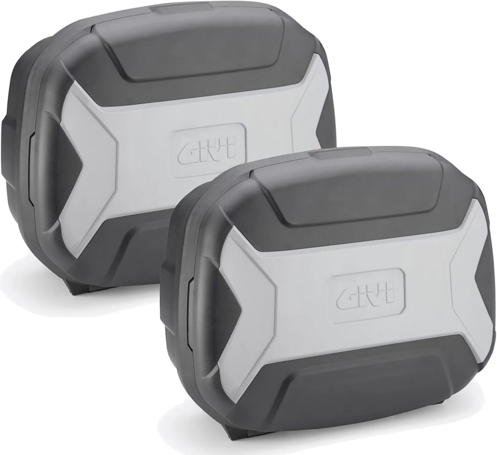 Valigie Laterali Monokey Trekker Lite Grigio 70 Lt Trekker Lite Plastica - Givi Compatibile Con Ktm 790 Adventure R (2019-2020)