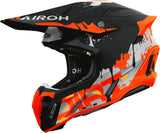 Casco Off-Road Per Moto Airoh Twist 3 - Tw3D35 Thermoplastic Hrt Matto Dirt Taglia Xl