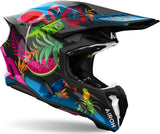 Casco Off-Road Per Moto Airoh Twist 3 - Tw3Tam35 Thermoplastic Hrt Gloss Amazonia Taglia Xxl