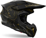 Casco Off-Road Per Moto Airoh Twist 3 - Tw3Tit35 Thermoplastic Hrt Titanio Matto Taglia L