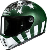 Casco Integrale Per Moto Hjc V10 Advanced Fiberglass Composite Mc4 Crania Taglia 08 M