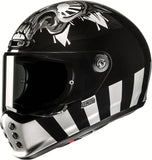 Casco Integrale Per Moto Hjc V10 Advanced Fiberglass Composite Mc5 Crania Taglia 09 L