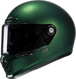 Casco Integrale Per Moto Hjc V10 Advanced Fiberglass Composite Verde Profondo Taglia 10 Xl