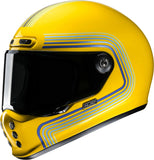 Casco Integrale Per Moto Hjc V10 Advanced Fiberglass Composite Mc3 Foni Taglia 11 Xxl