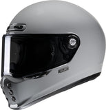 Full-Face Motorcycle Helmet Hjc V10 Advanced Fiberglass Composite Grey Size 11 Xxl