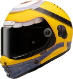 Casco Integrale Per Moto Hjc V10 Advanced Fiberglass Composite Mc3 Stuart Minions Taglia 08 M