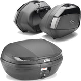Bauletto + Valigie Laterali Arena Nero Tech 110 Lt Arena Plastica - Givi Compatibile Con Honda Cbf 1000 - Abs (2006-2009)