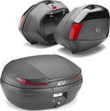 Bauletto + Valigie Laterali Arena Nero 110 Lt Arena Plastica - Givi Compatibile Con Honda Cbf 1000 - Abs (2006-2009)