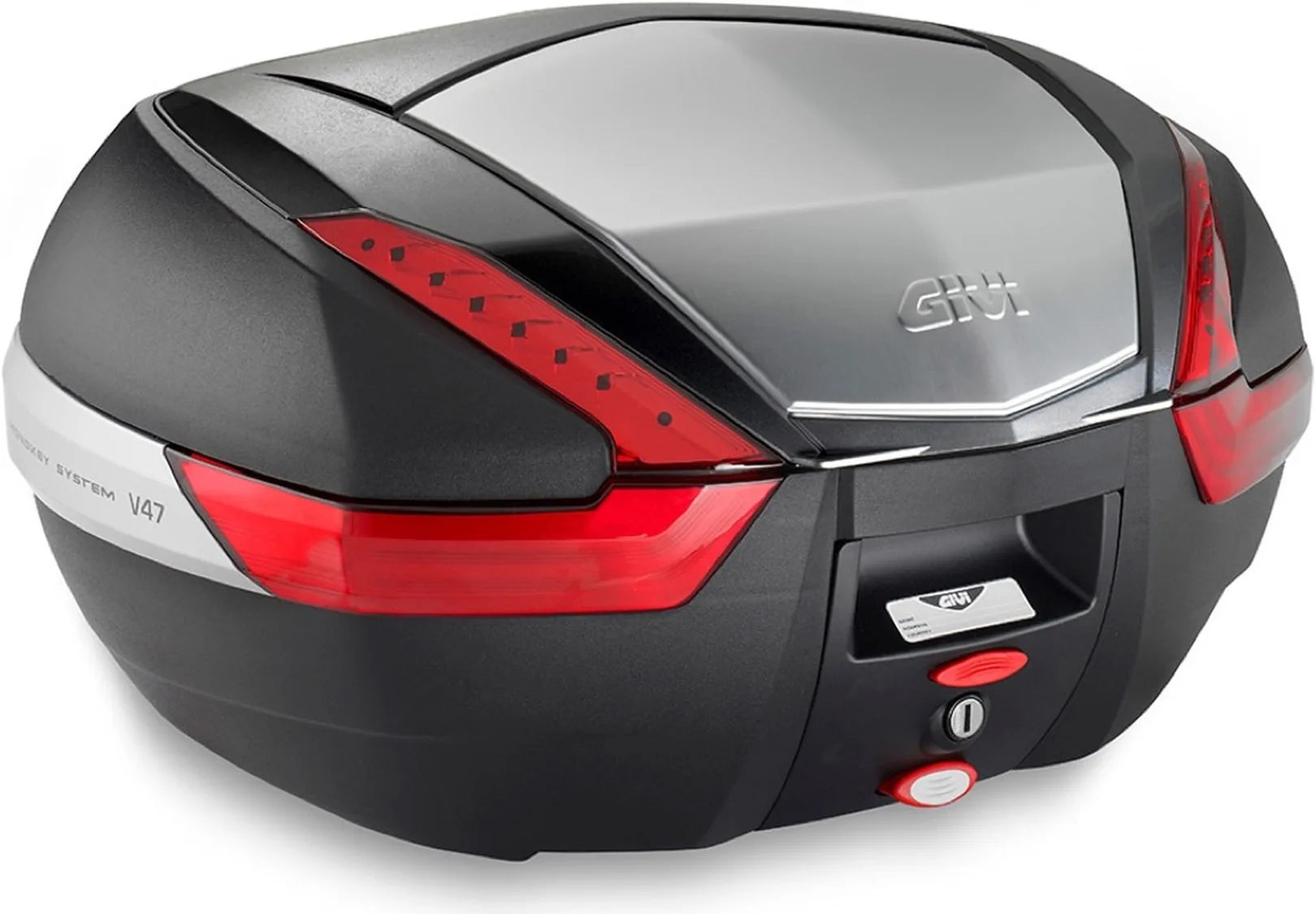 Bauletto Monokey Alluminio 47 Lt Plastica - Givi Compatibile Con Ktm 390 Adventure (2020-2024)