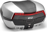 Bauletto Monokey Maxia 5 Argento 58 Lt Maxia 5 Plastica - Givi Compatibile Con Ktm 1290 Super Adventure R (2017-2020)