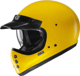 Casco Integrale Per Moto Hjc V60 Advanced Fiberglass Composite Giallo Profondo Taglia 06 Xs