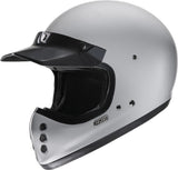 Casco Integrale Per Moto Hjc V60 Advanced Fiberglass Composite Grigio Taglia 06 Xs