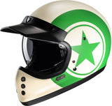 Full-Face Motorcycle Helmet Hjc V60 Advanced Fiberglass Composite Mc4Sf Nyx Size 09 L