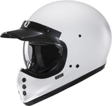 Casco Integrale Per Moto Hjc V60 Advanced Fiberglass Composite Bianco Taglia 07 S