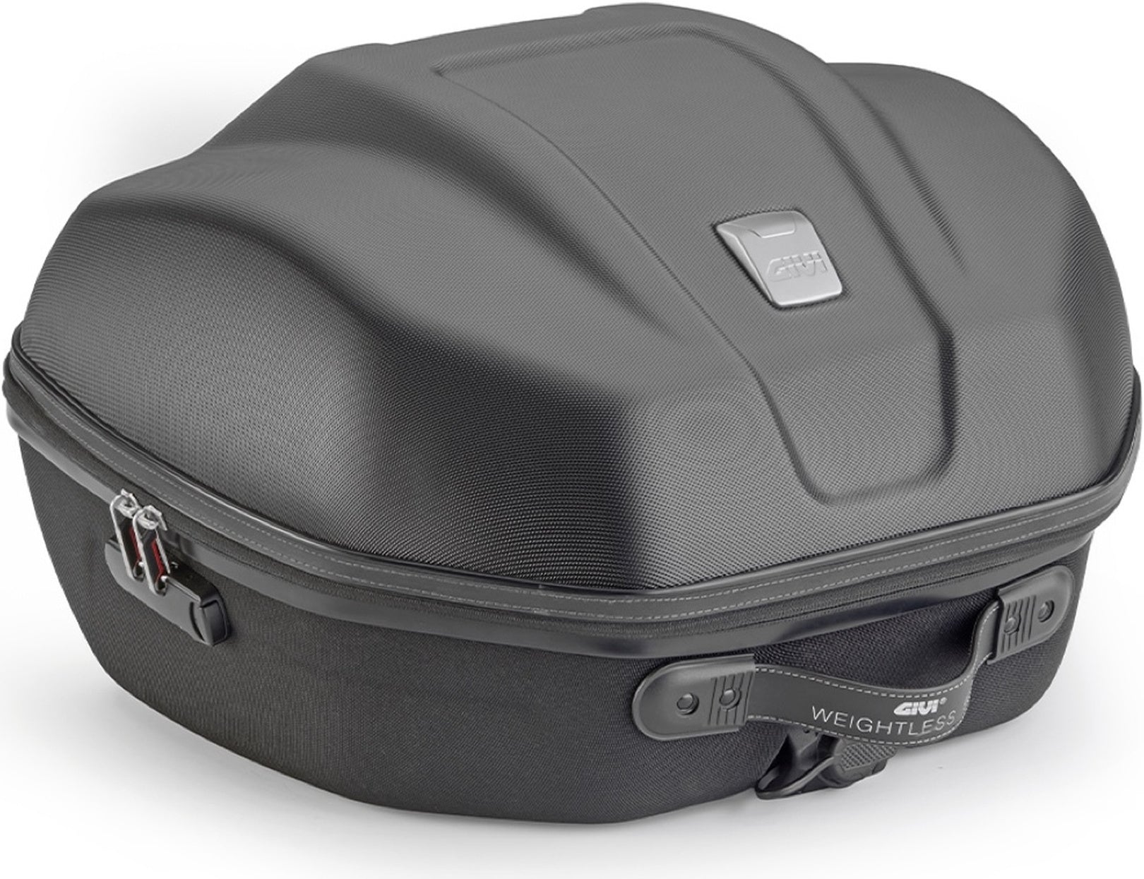 Monokey Black Top Case - 34 Lt 6Kg Technopolymer - Givi Compatible With Kove Moto 510 X (2024)