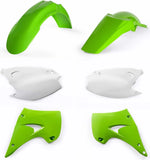 Kit Plastiche - Acerbis Compatibile Con Kawasaki Kx 125 2T (2003-2008)