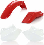Plastics Kit - Acerbis Compatible With Honda Xr 250 R (1996-2003)