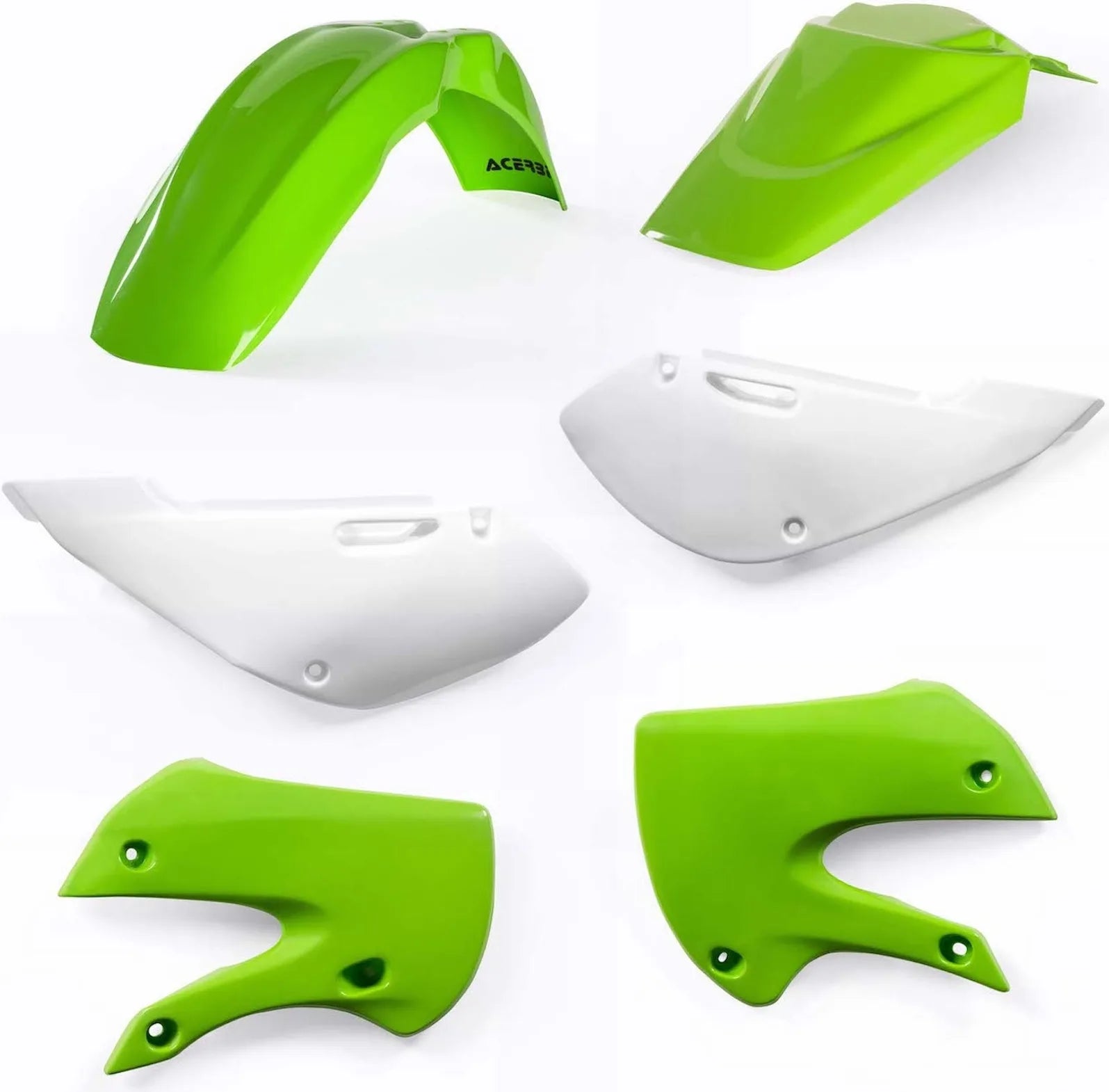 Kit Plastiche - Acerbis Compatibile Con Kawasaki Kx 65 (2000-2020)