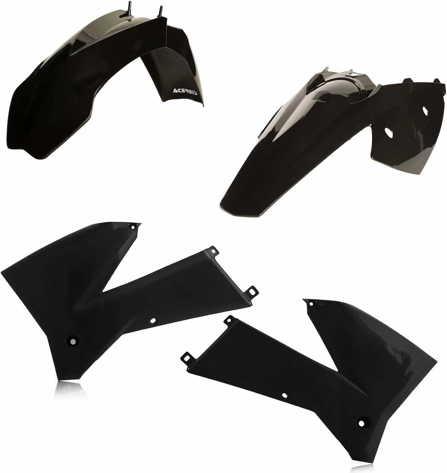 Kit Plastiche - Acerbis Compatibile Con Ktm 125 Exc (2005-2007)