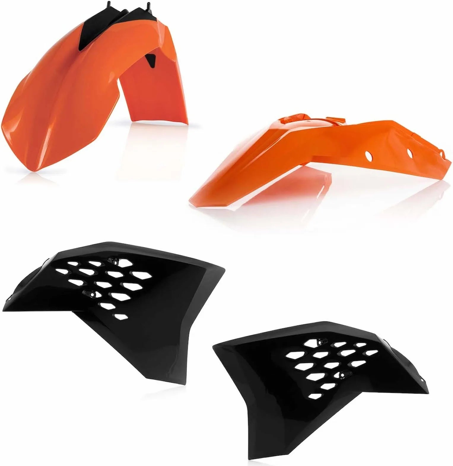 Kit Plastiche - Acerbis Compatibile Con Ktm 125 Sx (2007-2010)