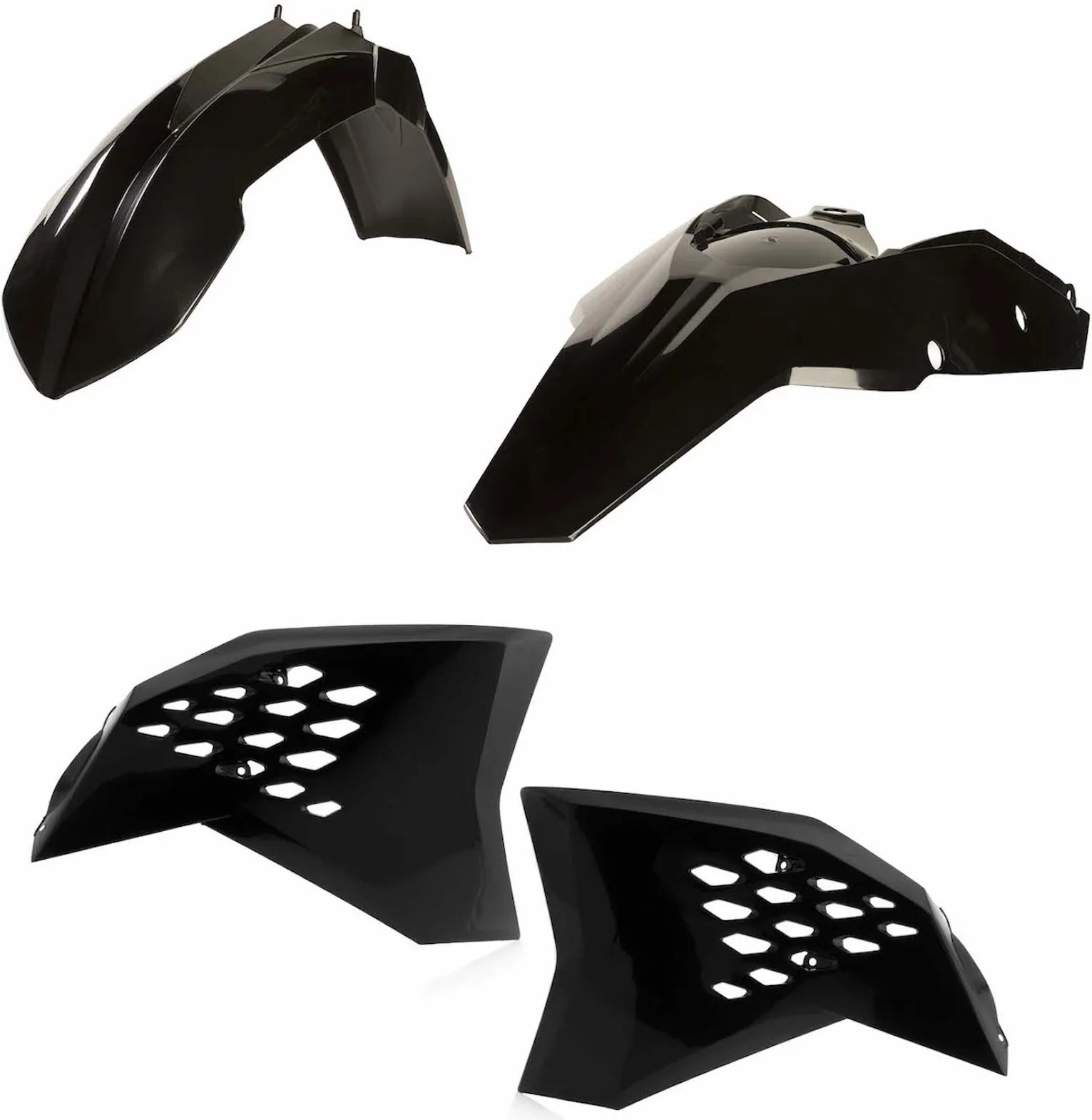 Kit Plastiche - Acerbis Compatibile Con Ktm 200 Exc (2008-2011)