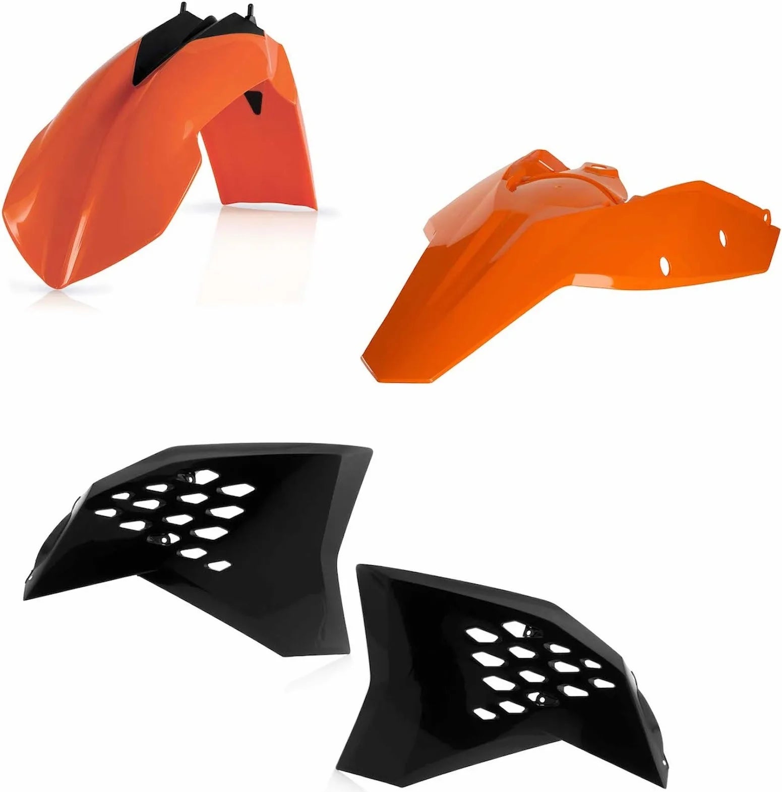 Kit Plastiche - Acerbis Compatibile Con Ktm 125 Exc (2008-2011)