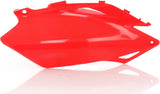 Portanumero Laterale - Acerbis Compatibile Con Honda Cre 450 F (2009-2010)