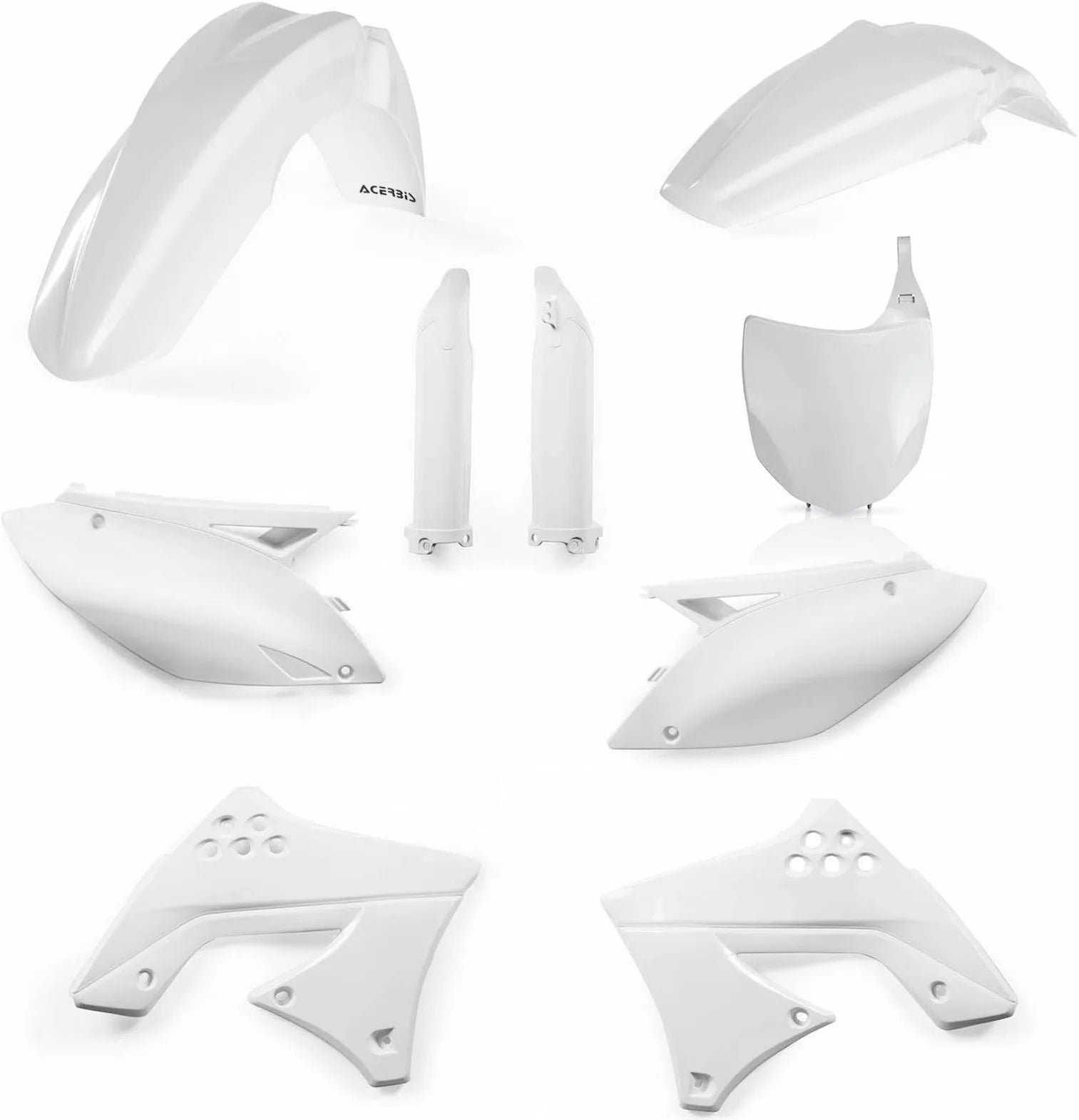 Kit Completo Plastiche - Acerbis Compatibile Con Kawasaki Kxf 250 (2009-2012)