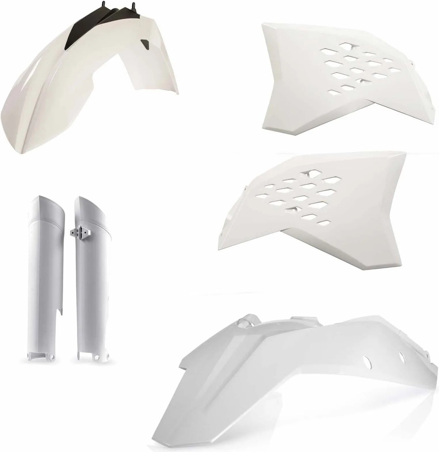 Kit Completo Plastiche - Acerbis Compatibile Con Ktm 350 Exc-F (2008-2011)