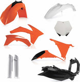 Kit Completo Plastiche - Acerbis Compatibile Con Ktm 250 Sx (2011)