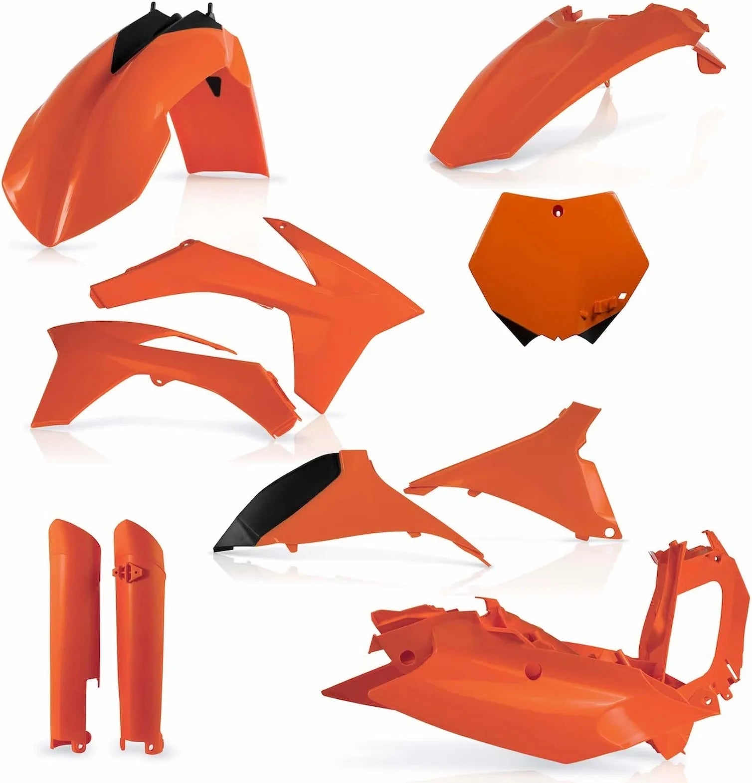 Kit Completo Plastiche - Acerbis Compatibile Con Ktm 450 Sx-F (2011-2012)