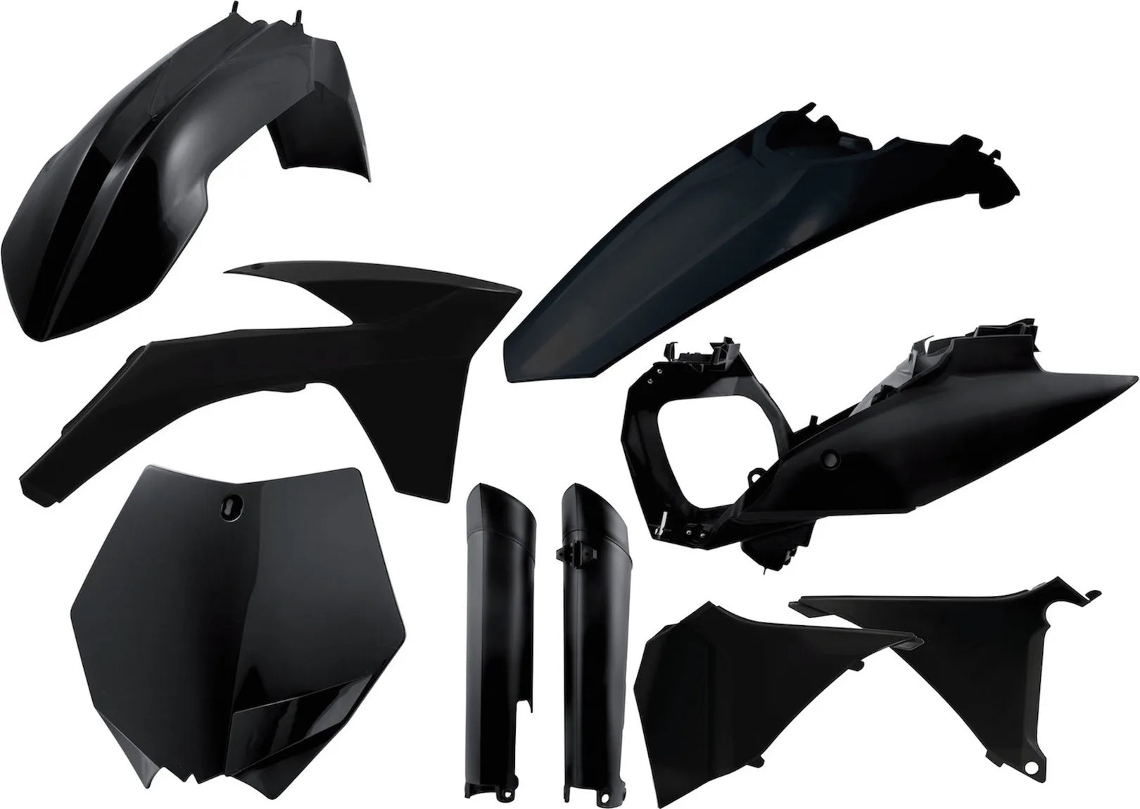 Kit Completo Plastiche - Acerbis Compatibile Con Ktm 505 Sx-F (2011-2012)