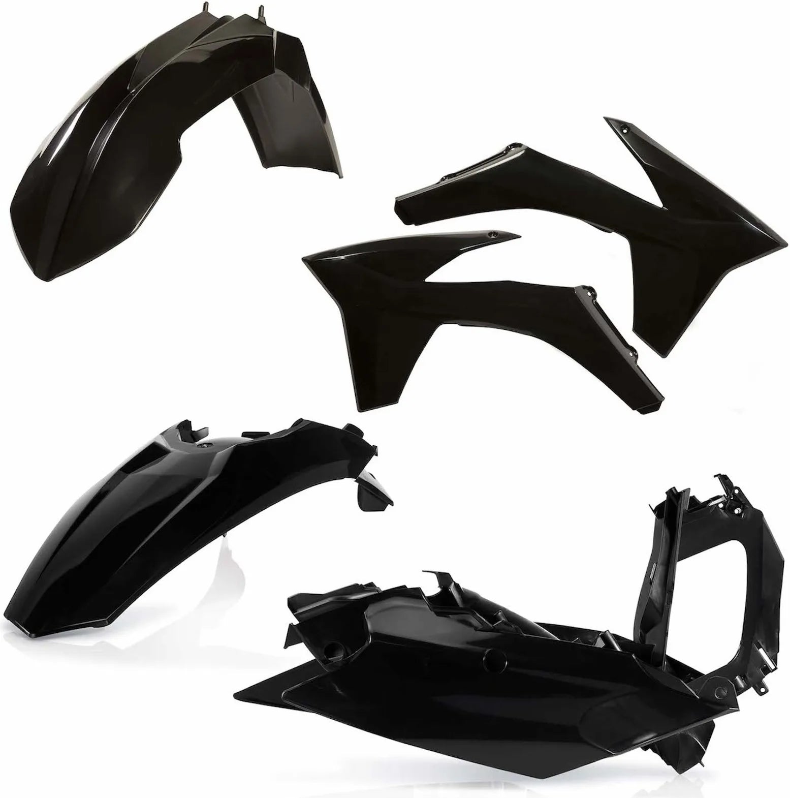 Kit Plastiche - Acerbis Compatibile Con Ktm 125 Sx (2011-2012)